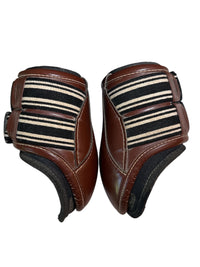 EquiFit D-Teq Hind Horse Boots - Brown / Size Large