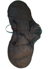 Green Plaid Saddle Cover Carry Bag / One Size
