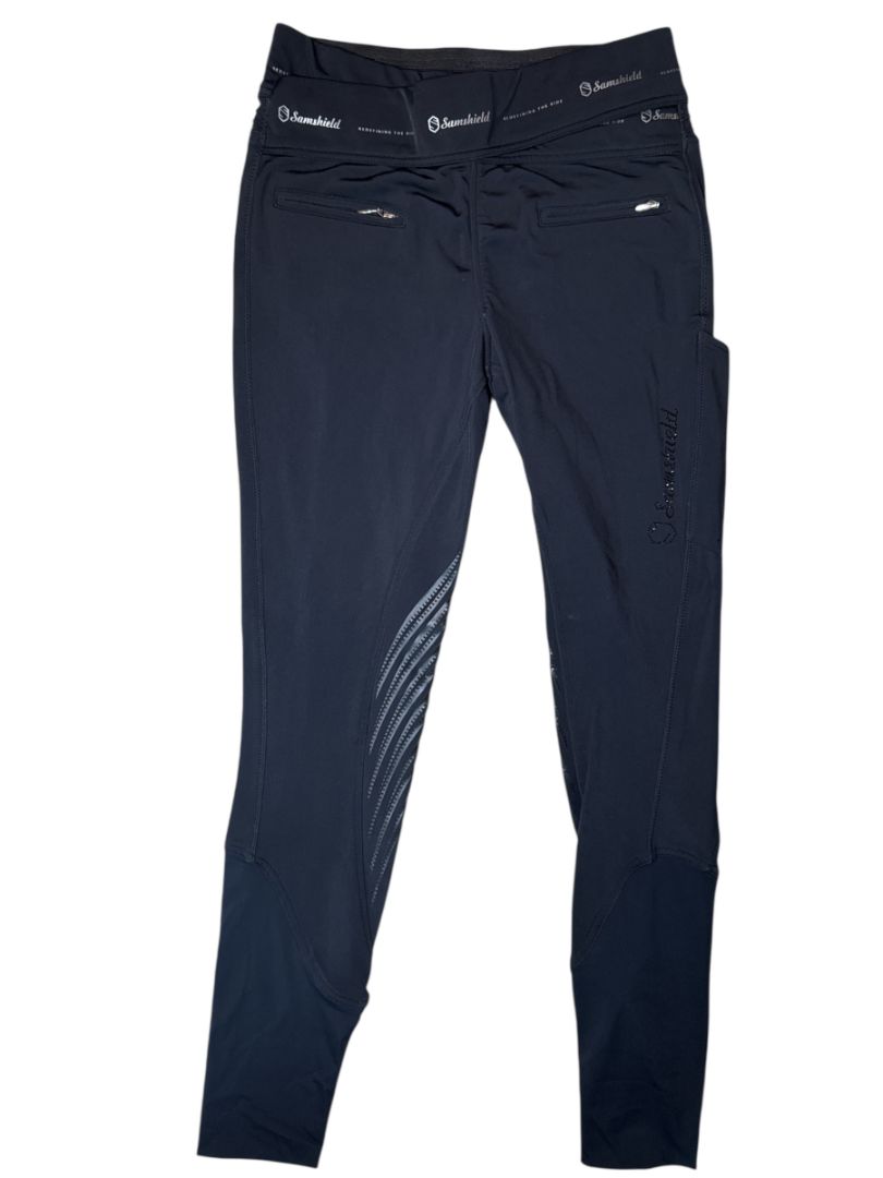 Samshield Winter Alpha Knee Grip Breeches - Black / Size FR 36 (US 26)