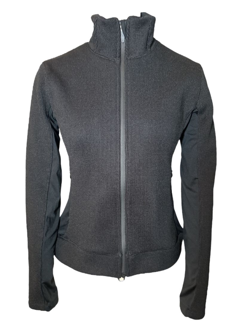Dublin Women's Zip Up Jacket Fleece Lined - Black / Size Small