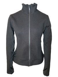 Dublin Women's Zip Up Jacket Fleece Lined - Black / Size Small