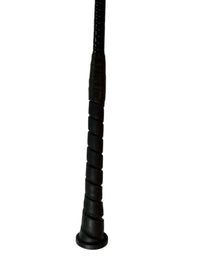 Old Mill Saddlery Black Patent Leather Whip / Crop 21"