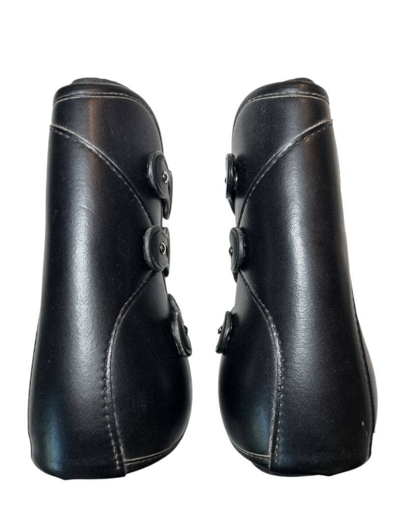 EquiFit Eq-Teq Front Boots - Black / Size Large