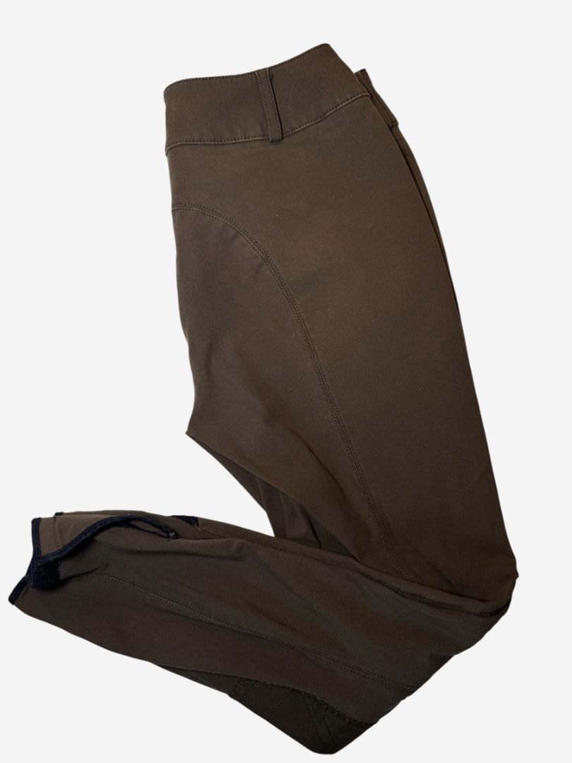 Pikeur Ciara Knee Patch Breeches - Earth Brown / Size 40 (US 26)