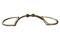 Jay Shuttleworth / JKS Double Mouth Snaffle Dee Sweet Iron Bit - 5"