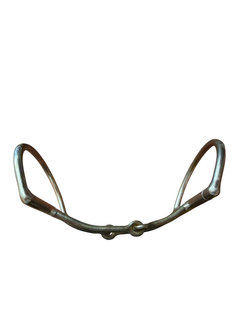 Jay Shuttleworth / JKS Double Mouth Snaffle Dee Sweet Iron Bit - 5"