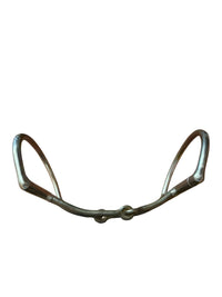 Jay Shuttleworth / JKS Double Mouth Snaffle Dee Sweet Iron Bit - 5"