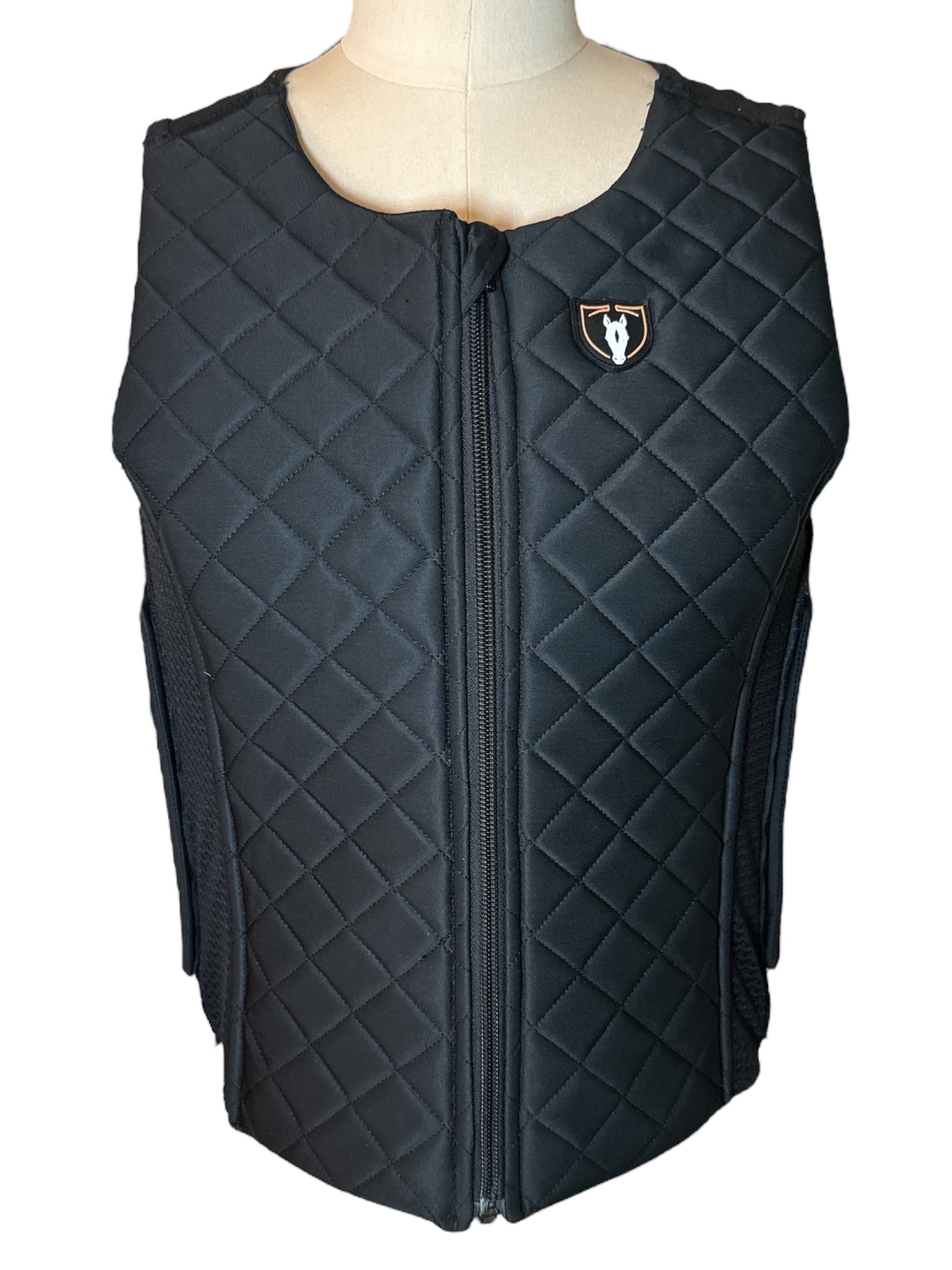 Tipperary Adult Contour Flex Back Protector - Black / Size Large
