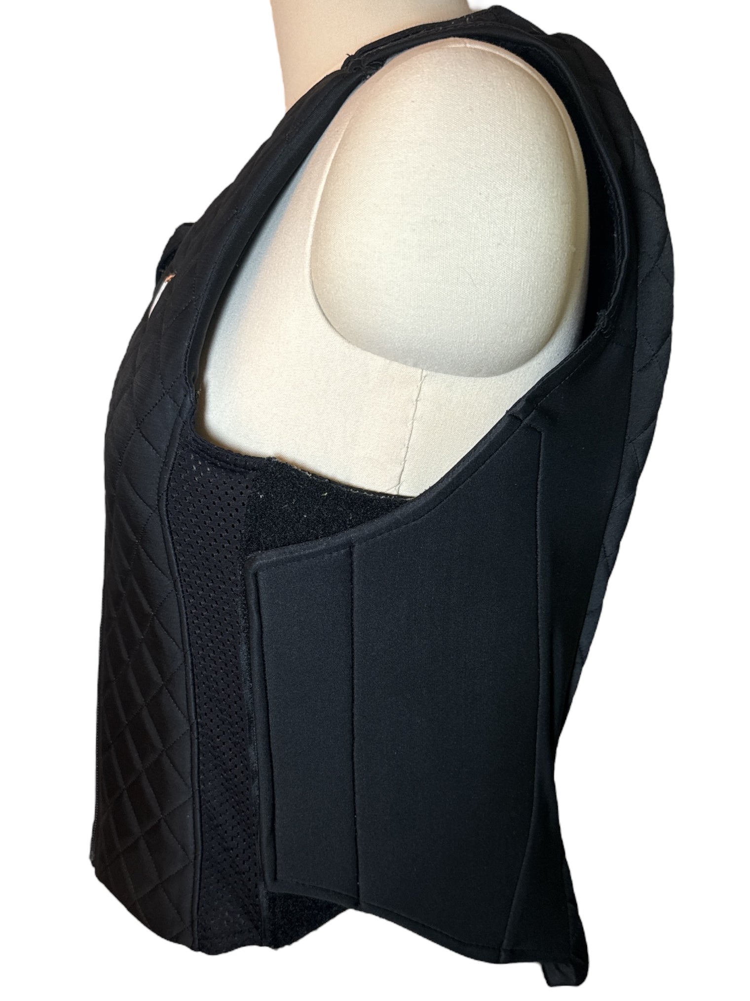 Tipperary Adult Contour Flex Back Protector - Black / Size Large