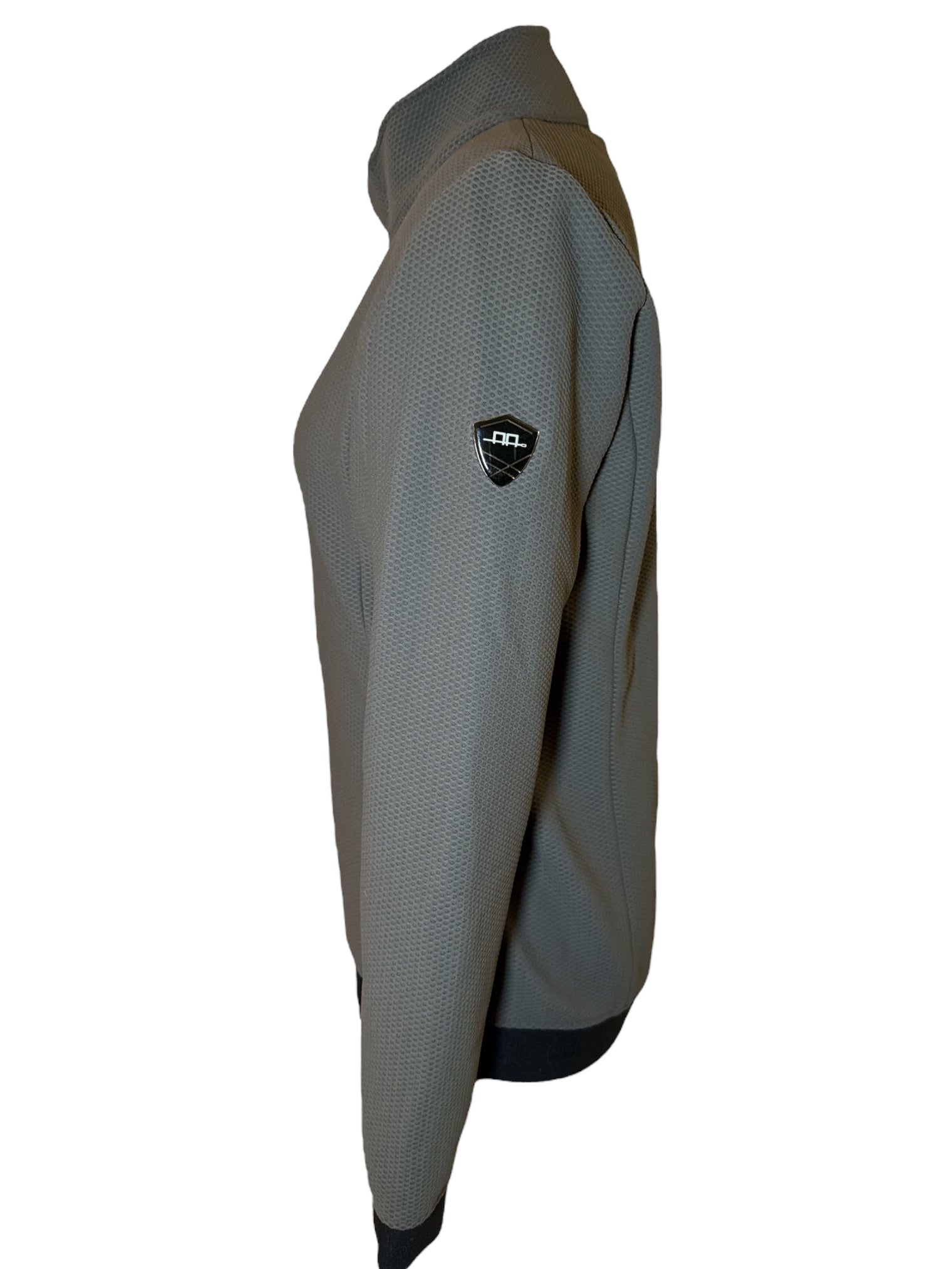Alessandro Albanese Ladies Respira Bonded Fleece Jacket - Grey / Size Small