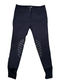 Animo Women's Naspre Knee Grip Breeches - Black / Size IT 42 (US 28)