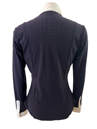 Horse Pilot Monica Show Shirt - Dark Night Navy / Size Medium