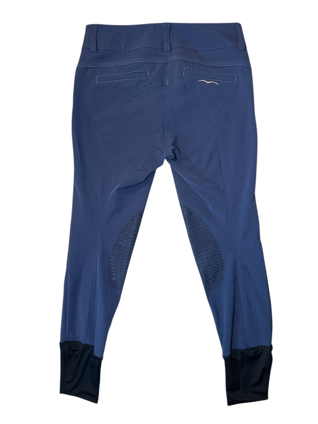 Animo Women's Naspre Knee Grip Breeches -Blue / Size IT 42 (US 28)