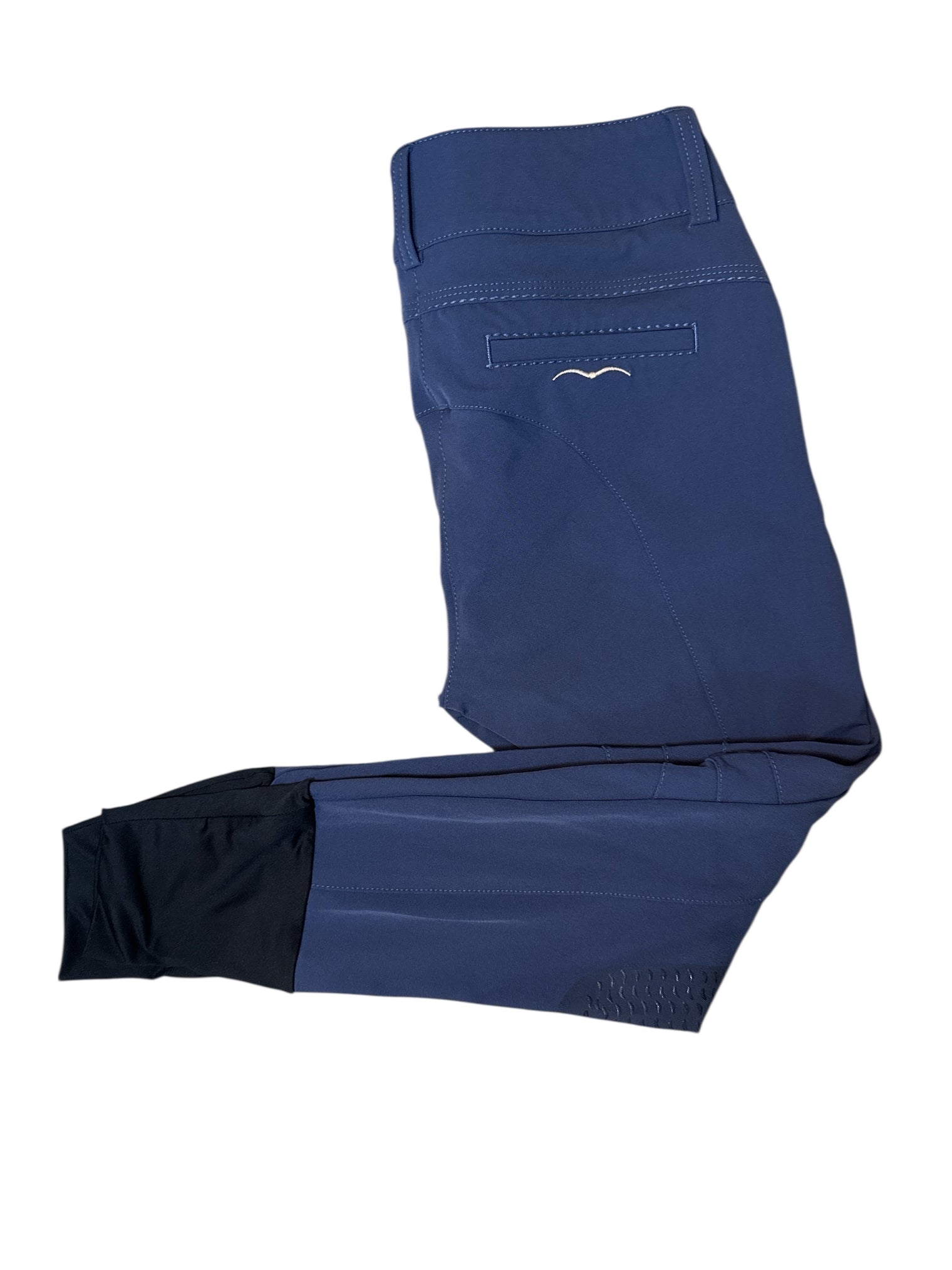 Animo Women's Naspre Knee Grip Breeches -Blue / Size IT 42 (US 28)