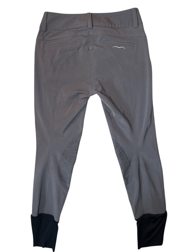 Animo Women's Naspre Knee Grip Breeches - Grey / Size IT 42 (US 28)