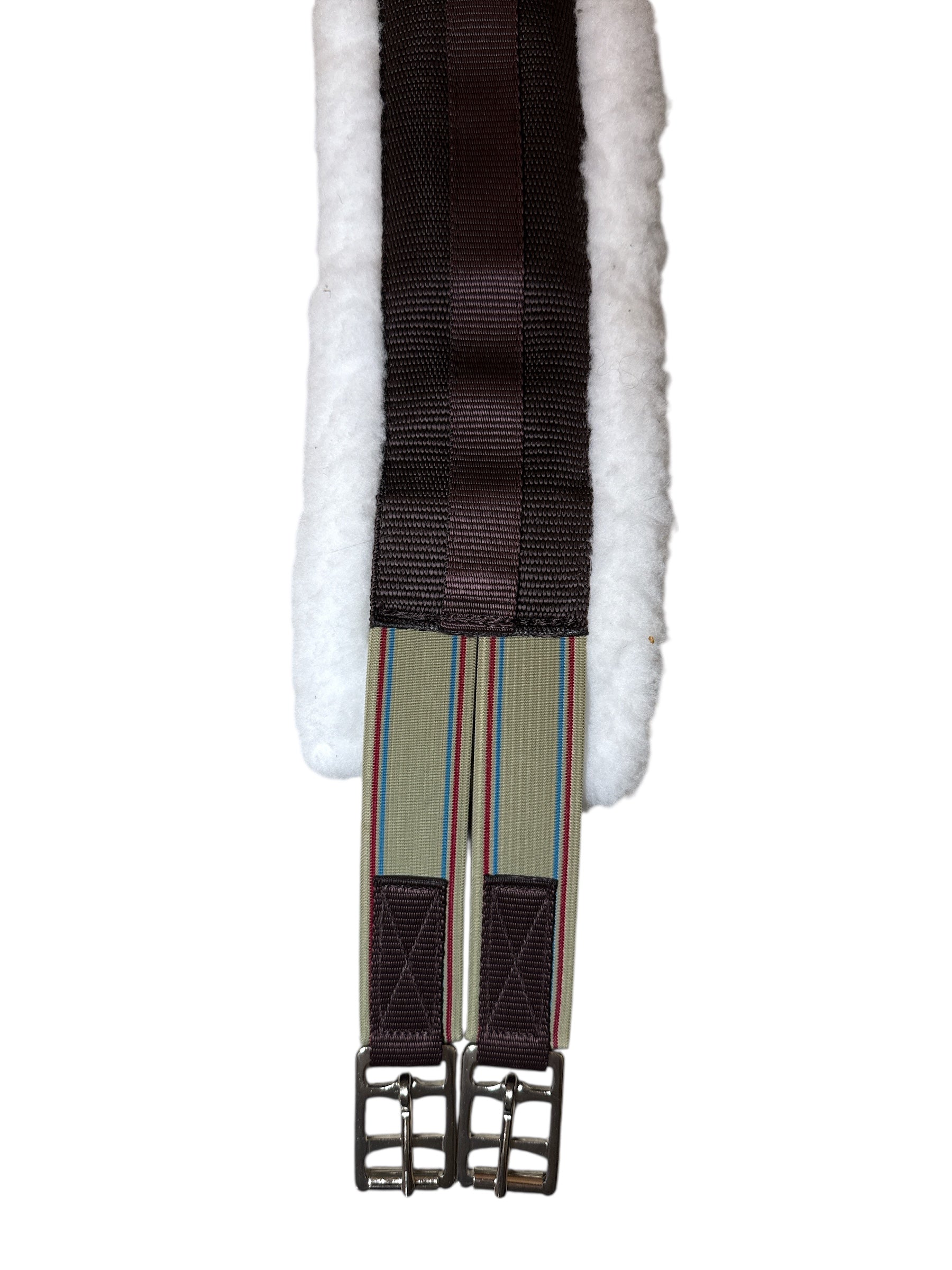 HFP Fleece Nano-Silver Pony Girth - Brown / Size 42"  NEW