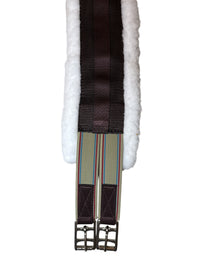 HFP Fleece Nano-Silver Pony Girth - Brown / Size 42"  NEW