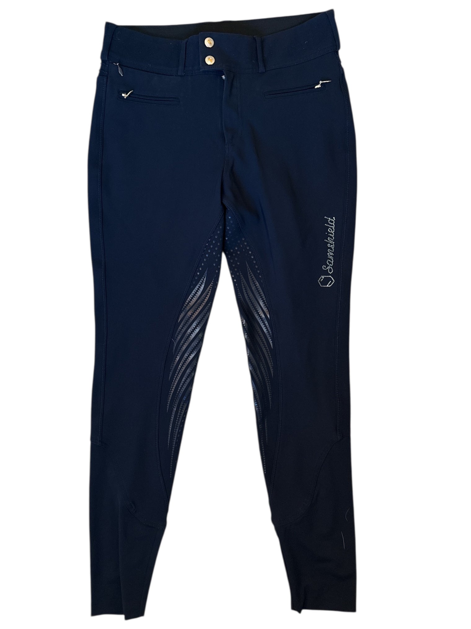 Samshield Clara Breeches Full Seat Grip - Navy / Size FR 36 (US 26)