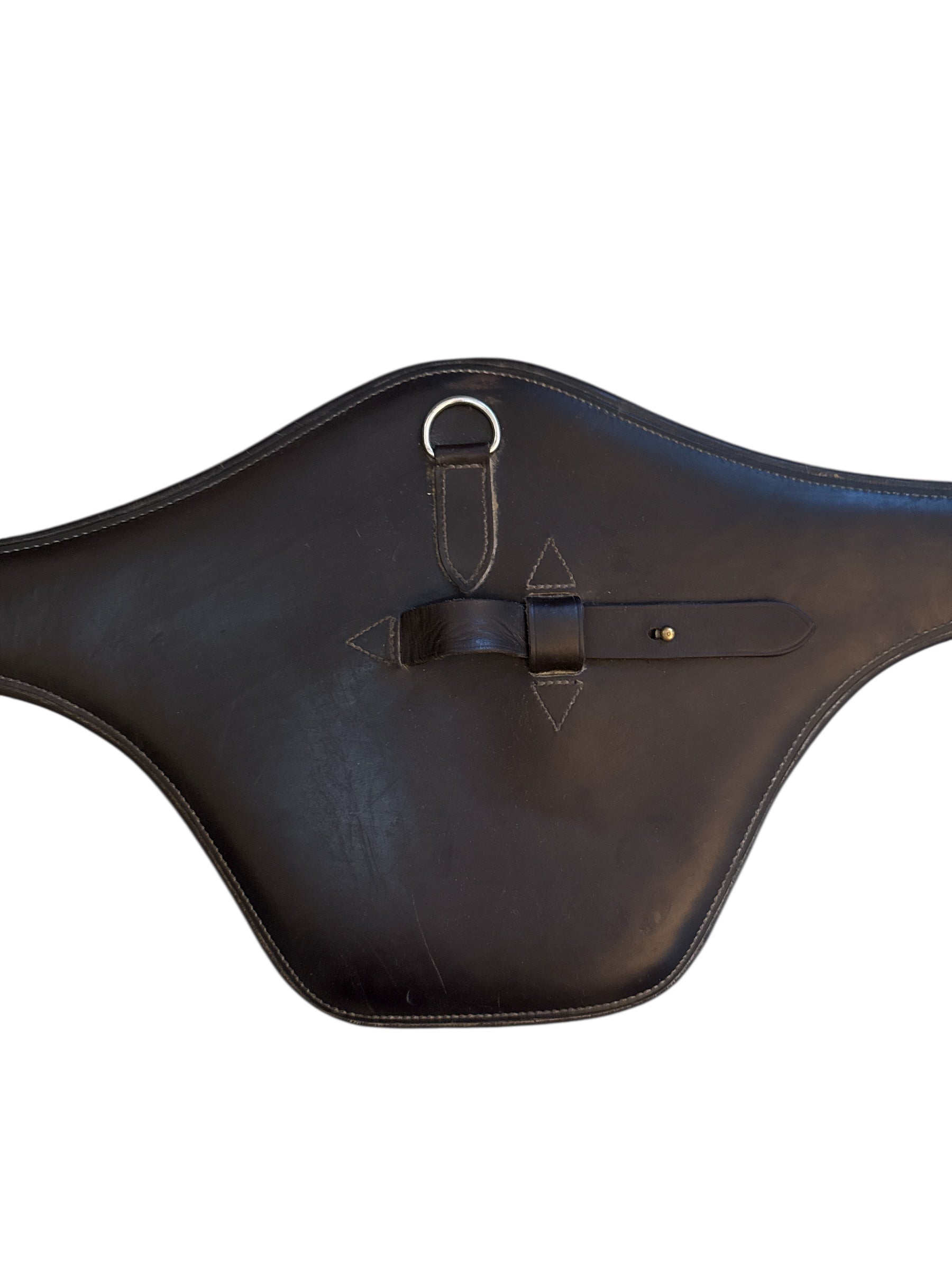 Brown Leather Stud Girth - Size 56"