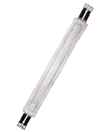 Lettia Fleece-Lined CoolMax Girth - Brown / Size 48"