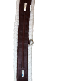 Lettia Fleece-Lined CoolMax Pony Girth - Brown / Size 38"