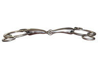 KTS Kocher Tack Shop Custom 3 Ring Snaffle Bit - 5 1/2"