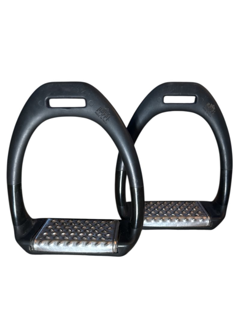 Royal Rider Sport Stirrups - Black  4 3/4"