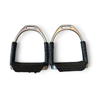 Herm Sprenger Jointed Flex Stirrup Irons - 4 1/2"