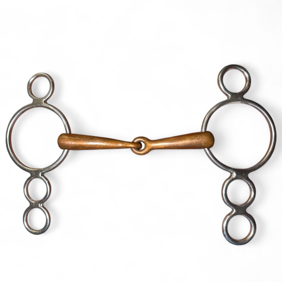 3 Ring Copper Mouth Jointed Elevator Bit - 5 1/2"