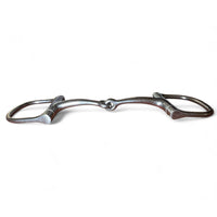 Racing Dee Ring Snaffle Bit - 5"