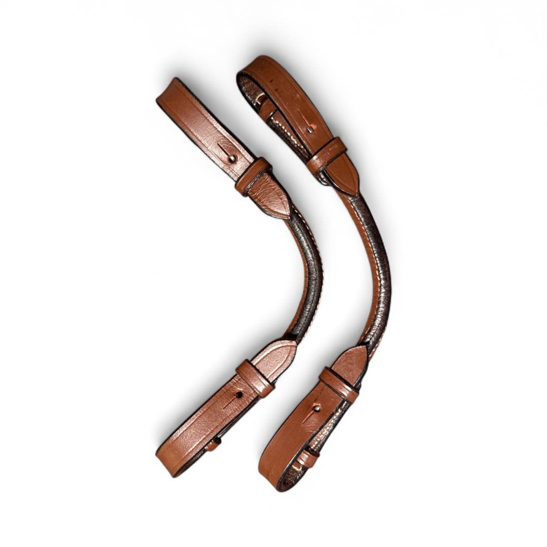 Leather Bit Converters - Brown Pair / NEW