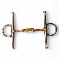 Korsteel Twisted Copper Mouth Dr. Bristol Full Cheek Bit - 5"