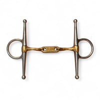 Korsteel Twisted Copper Mouth Dr. Bristol Full Cheek Bit - 5"