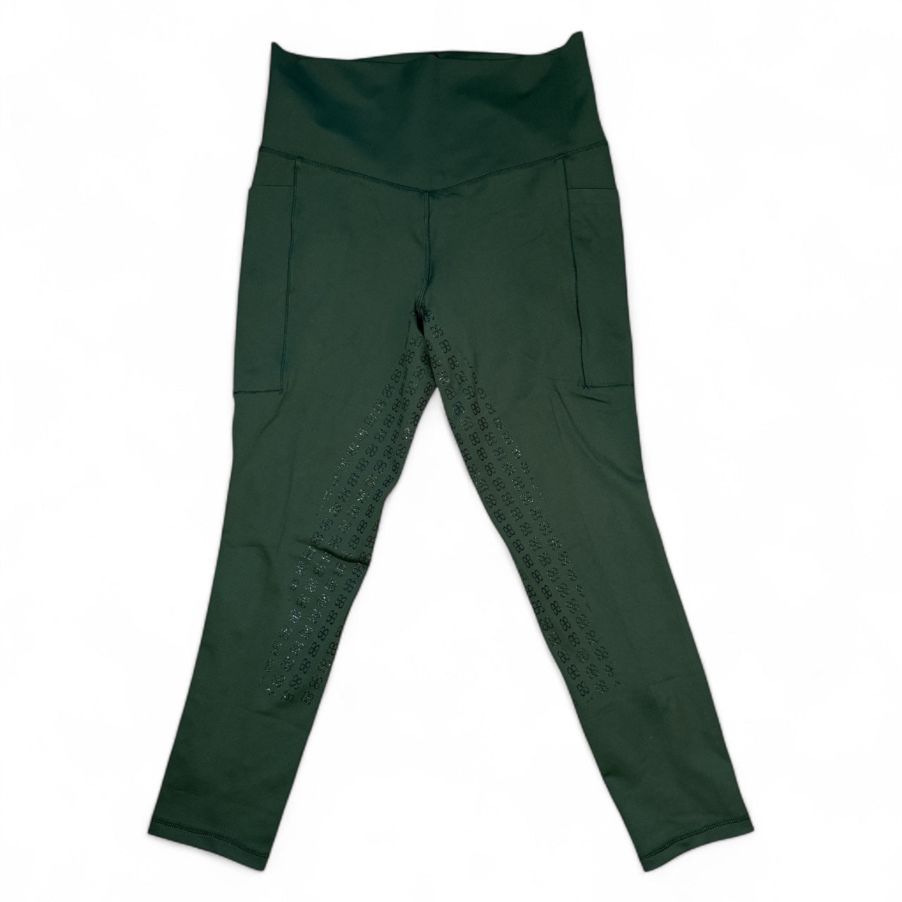 Barn and Beyond Equestrian Finn Full Seat Riding Tights - Size XL / Green NEW