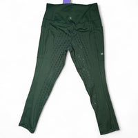 Barn and Beyond Equestrian Finn Full Seat Riding Tights - Size XL / Green NEW