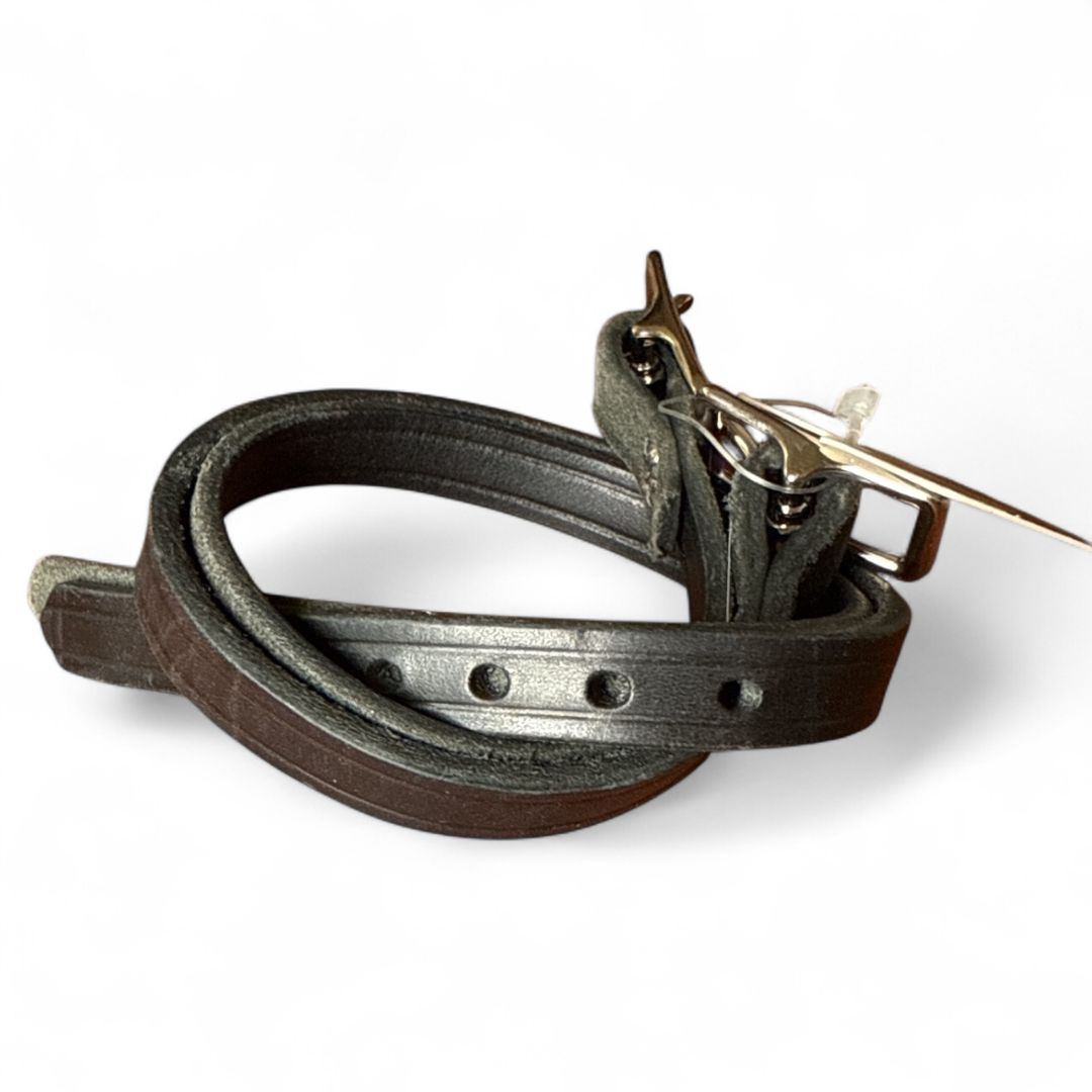 Weaver Leather Spur Straps - Black Pair / 18"  NEW