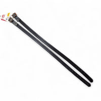 Weaver Leather Spur Straps - Black Pair / 18"  NEW