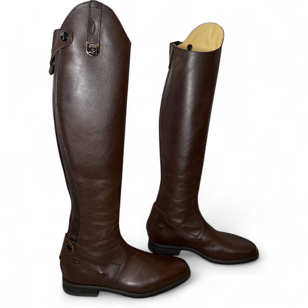 Tucci Tall Riding Boots “Sofia” Brown / Size 40 XE   -  NEW IN BOX