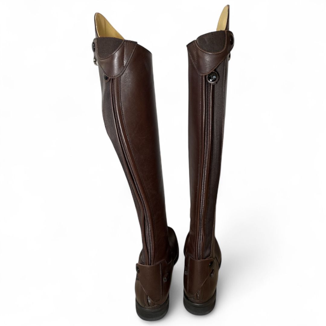 Tucci Tall Riding Boots “Sofia” Brown / Size 40 XE   -  NEW IN BOX