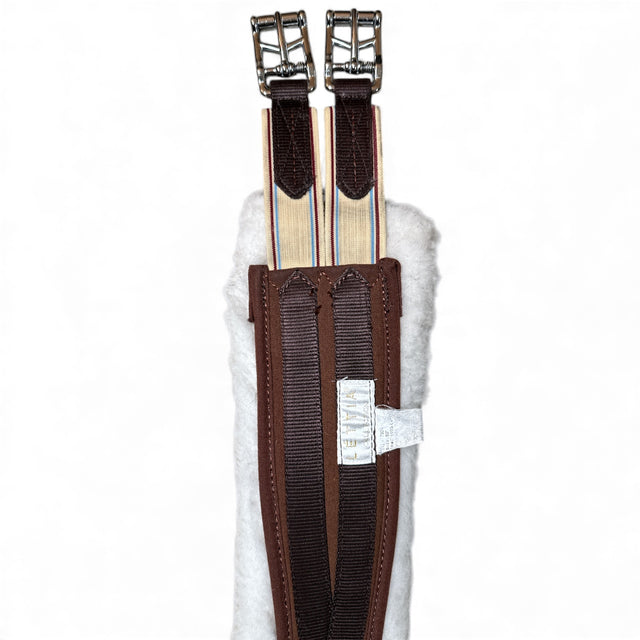 Lettia Coolmax Fleece Girth - Brown / Size 50"