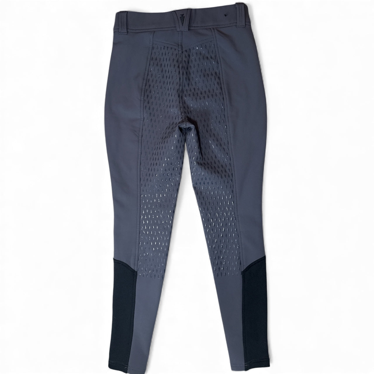 Kerrits Women's 3-Season Tailored Fleece Full Seat Breeches - Grey / Size Small