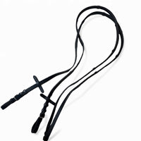 Halter Ego The Brixton Snaffle Bridle With Reins - Black Leather Anatomical Snaffle Bridle / Full Size
