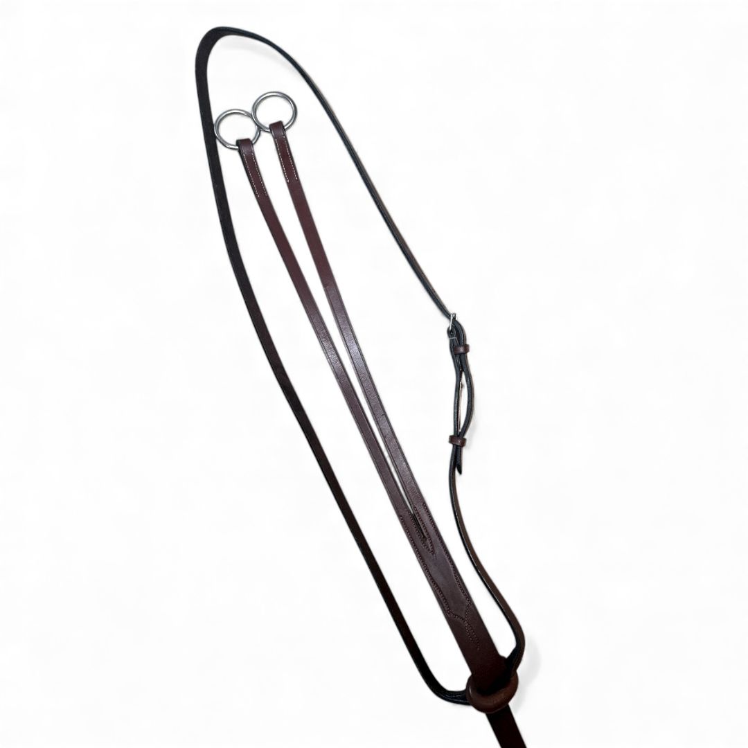 Hadfield's Saddlery Flat Running Martingale - Brown / Cob