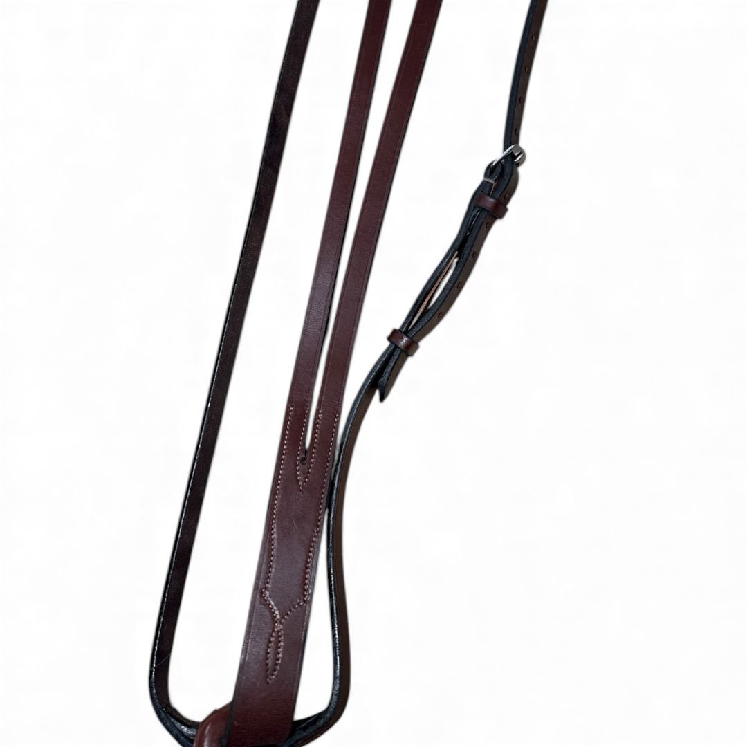 Hadfield's Saddlery Flat Running Martingale - Brown / Cob