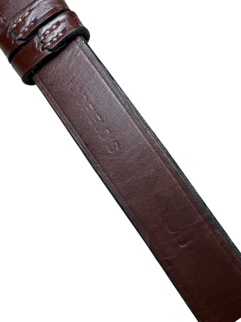 Hadfield's Saddlery Flat Running Martingale - Brown / Cob