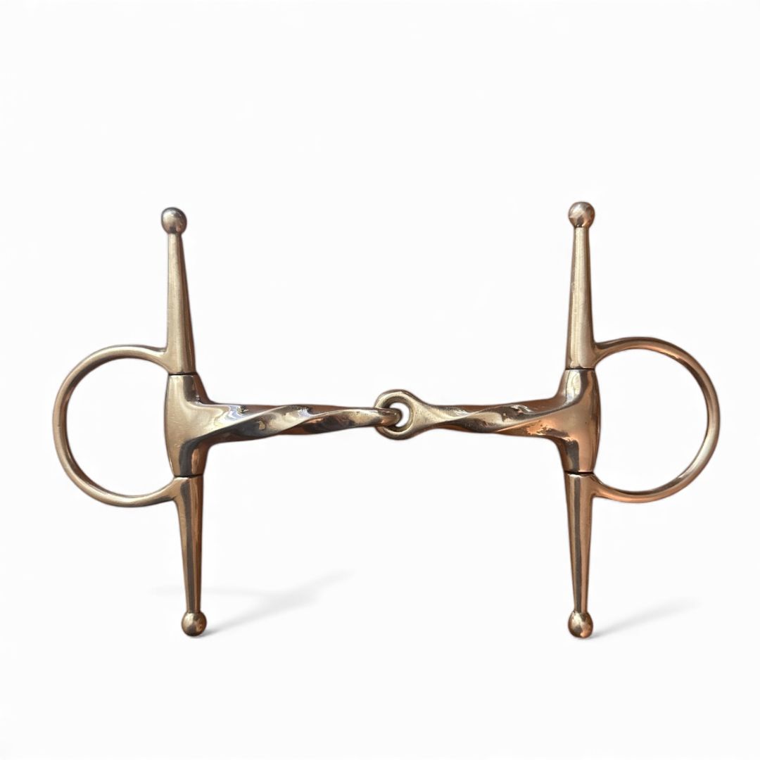Full Cheek Slow Twist Snaffle Bit - 5"