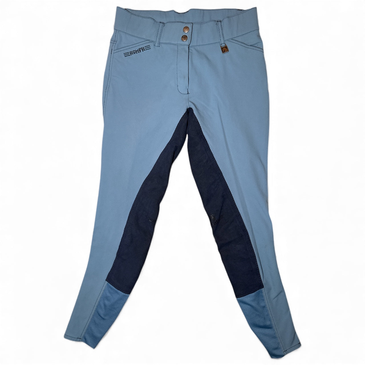 ROMFH Sarafina Full Seat Breech - Blue / Size US 26 R