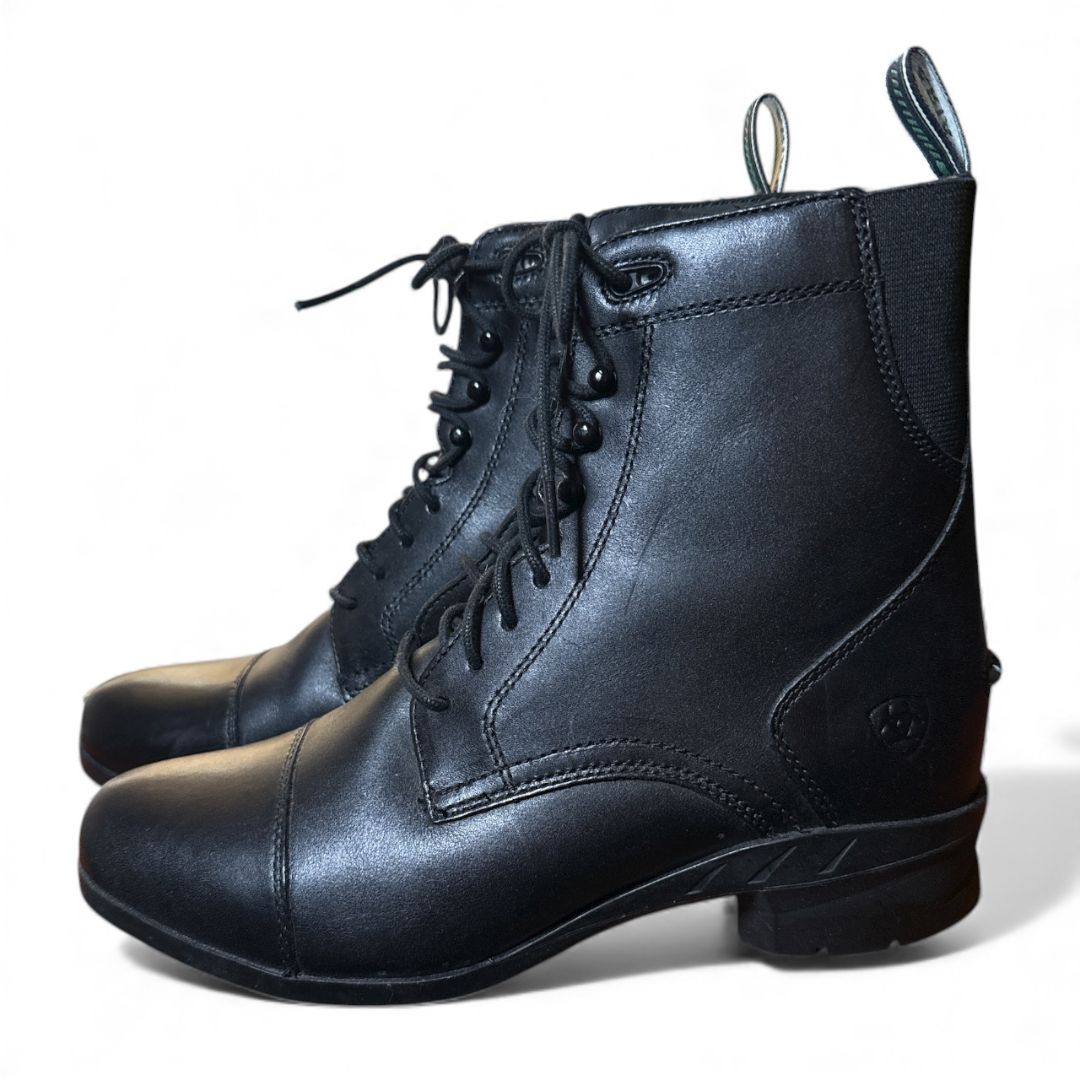 Ariat Women's Scout Paddock Boots - Black / Size EU 39 (US 8.5)   NEW