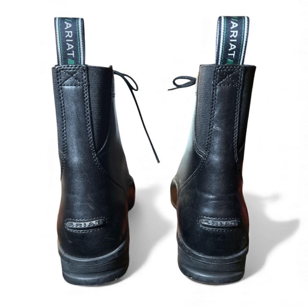 Ariat Women's Scout Paddock Boots - Black / Size EU 39 (US 8.5)   NEW