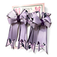 Bows To The Shows - Purple Jumper Ponies   NEW